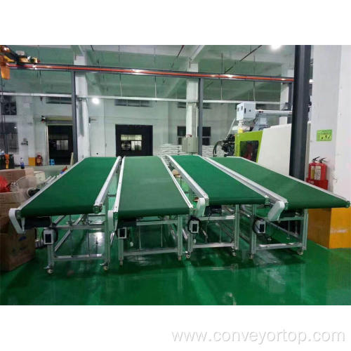 High Quality Aluminum Frame PVC Belt Conveyor